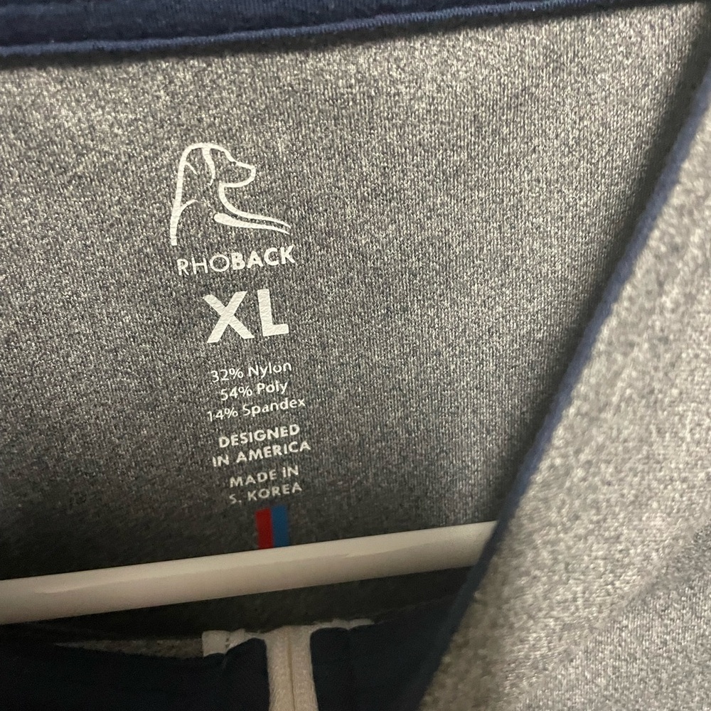 Rhoback Heather Gray Quarter-Zip Pullover - Picture 2 of 3